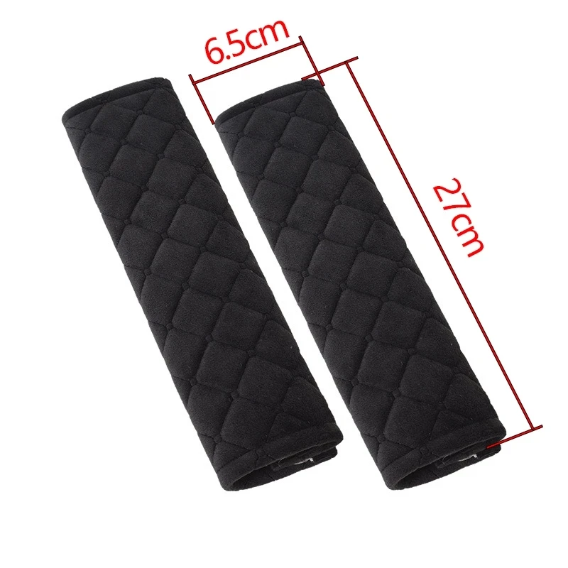 

Manufacturers selling 27cm fabric plush car seat belts shoulder pad cover extended belt cover to a generation