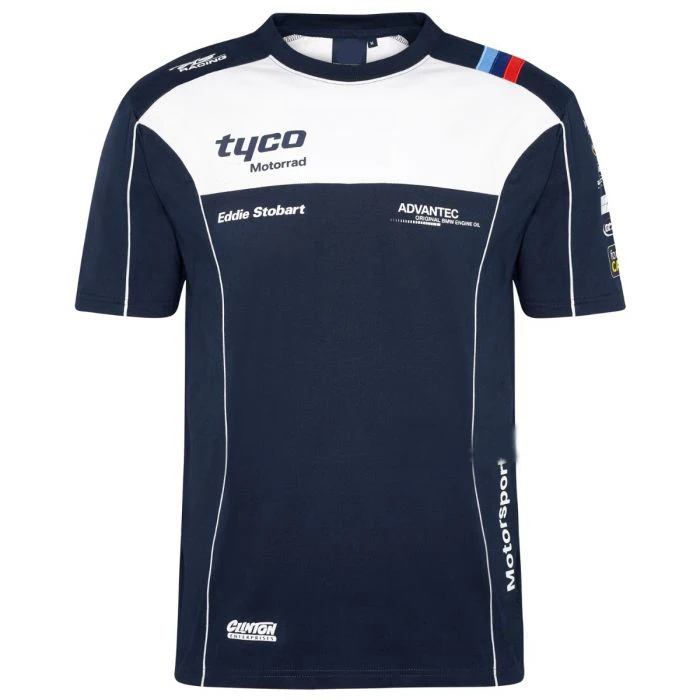 

Летняя футболка для мотокросса, горного велосипеда, внедорожника, футболка для BMW Motorrad, быстросохнущие гоночные футболки с коротким рукавом