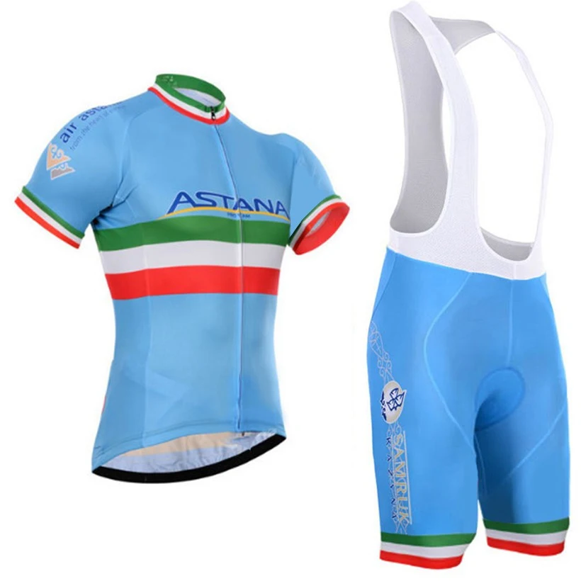 Астана одежда для велоспорта Pro Team Мужская велосипедная гоночная с коротким