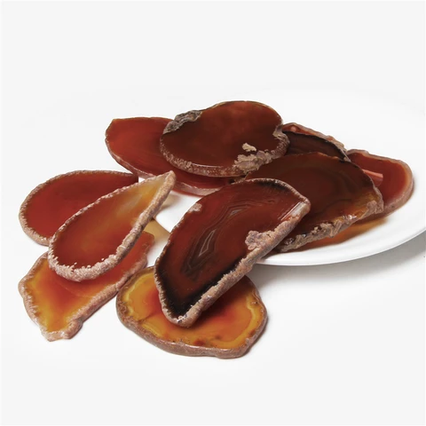 Натуральные агаты без отверстий vinswet 50-80 мм