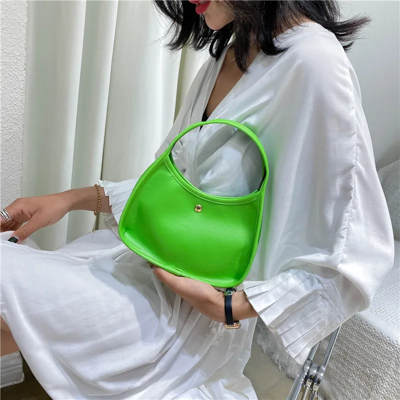 

2020 New Summer Woman Purple Trendy Retro Handbags PU Leather Totes Shoulder Bag Female Bolsa Vintage Hobo Women Small Hand Bag