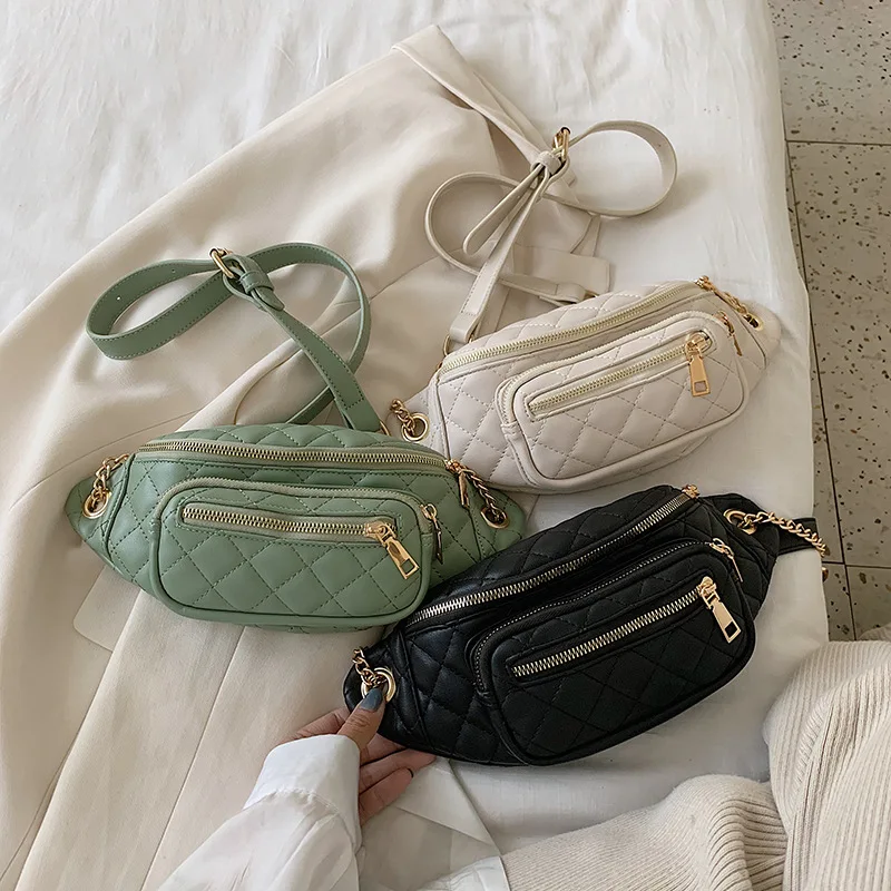 Женские поясные сумки из искусственной кожи новинка 2020 сумка через плечо со