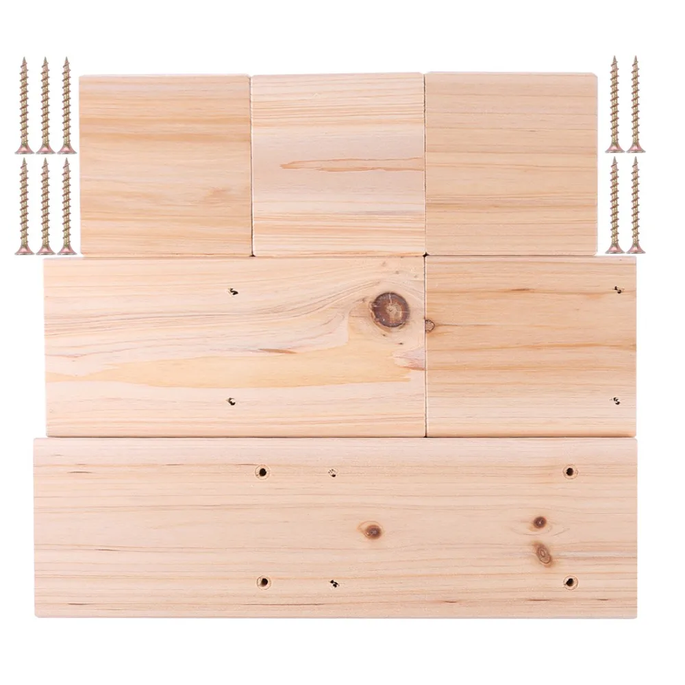 Мини настольный твердый деревянная полка для хранения прочный офисный