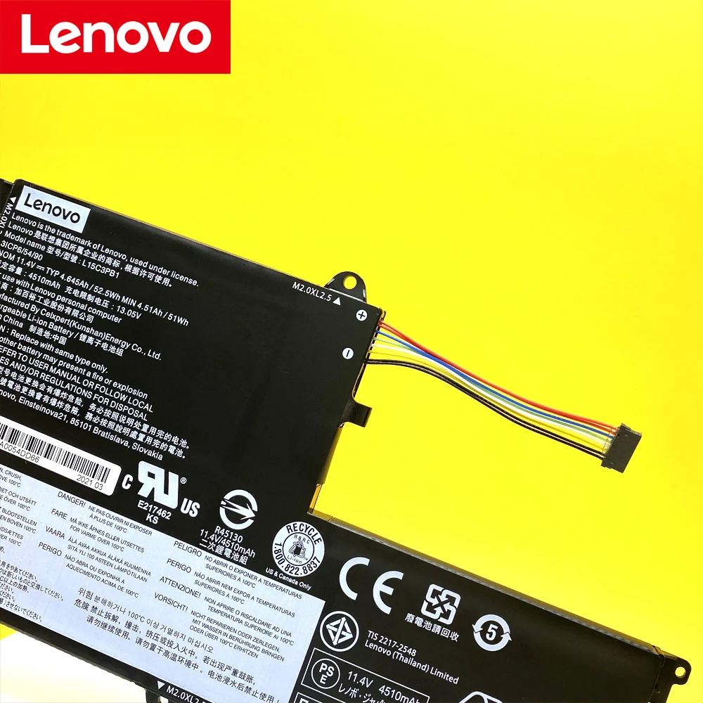 Новый оригинальный аккумулятор для ноутбука Lenovo IdeaPad 330S-15IKB L15M3PB0 L15C3PB1 L15L3PB0 -
