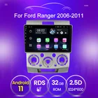Автомобильный радиоплеер на Android 2 ГБ 32 ГБ для Ford EverestRanger для mazda bt 50 2006-2010 Wifi Bluetooth 2din GPS аудио стерео