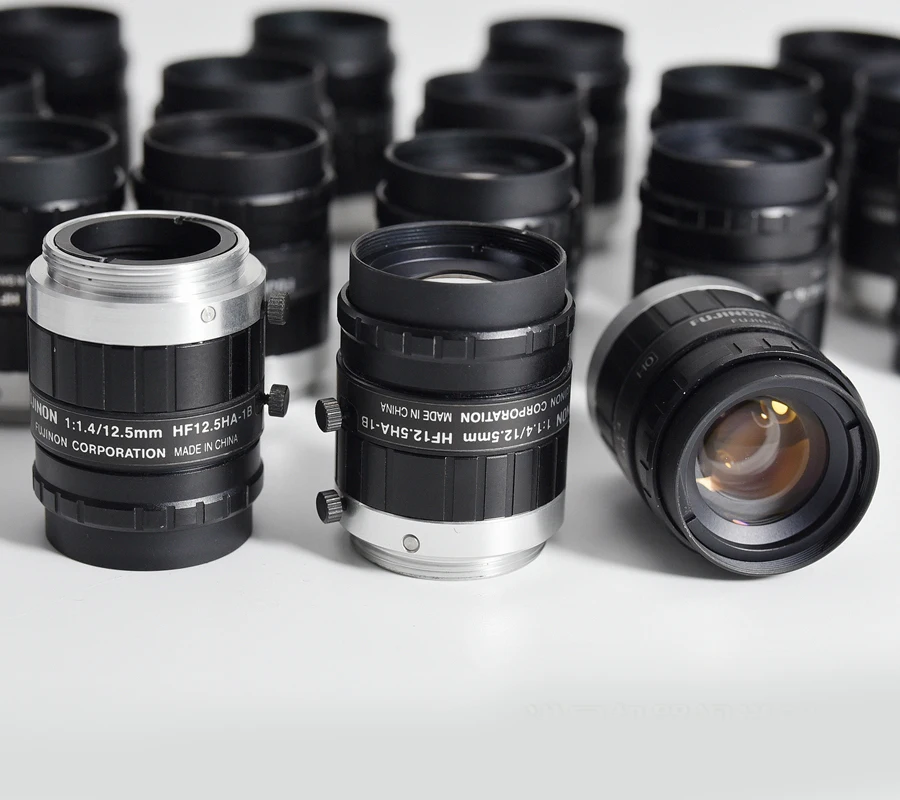 FUJINON HF12.5HA-1B Industrial Lens 12.5mm C-mount tested OK |