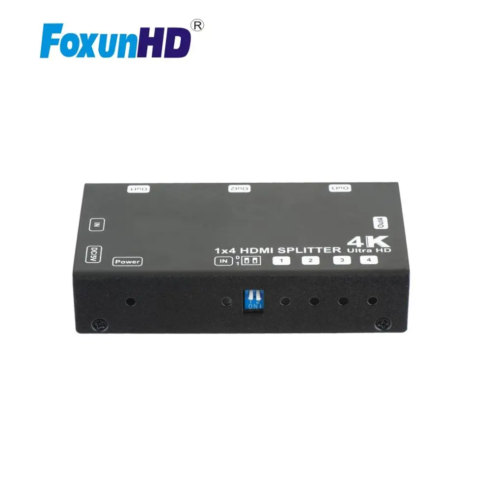 Горячая Распродажа 3D мини HDMI сплиттер 1X4 SP144E 10 2 Гбит/с 4K x 2K @ 60 Гц EDID HDCP1.4 |