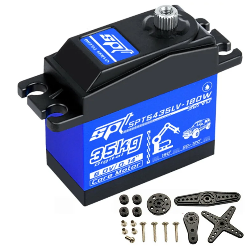 Цифровой сервопривод без сердечника металлическая Шестерня SPT 5425lv большой