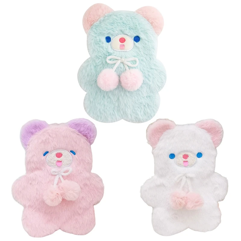

Cute Cartoon Pencil Case Plush Bag for Girls Boys Zipper Makeup Purse Storage Organizer Student Stationery Pouch School Supplies