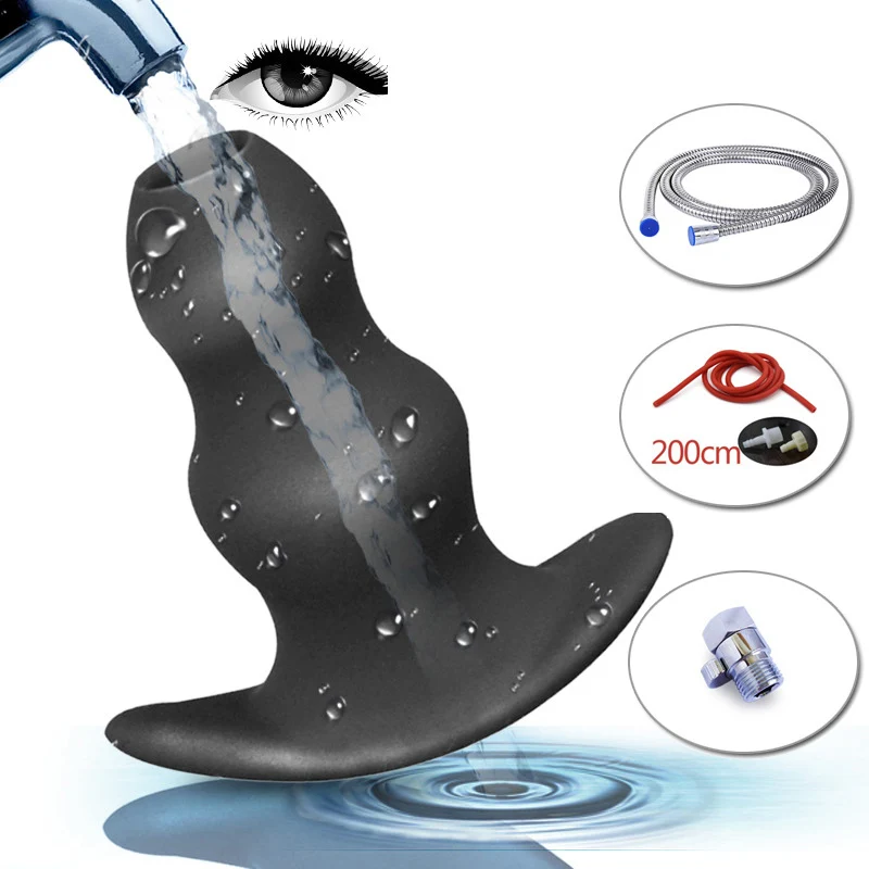 Огромная Анальная пробка WETIPS клизма расширитель толстой кишки очистка душа