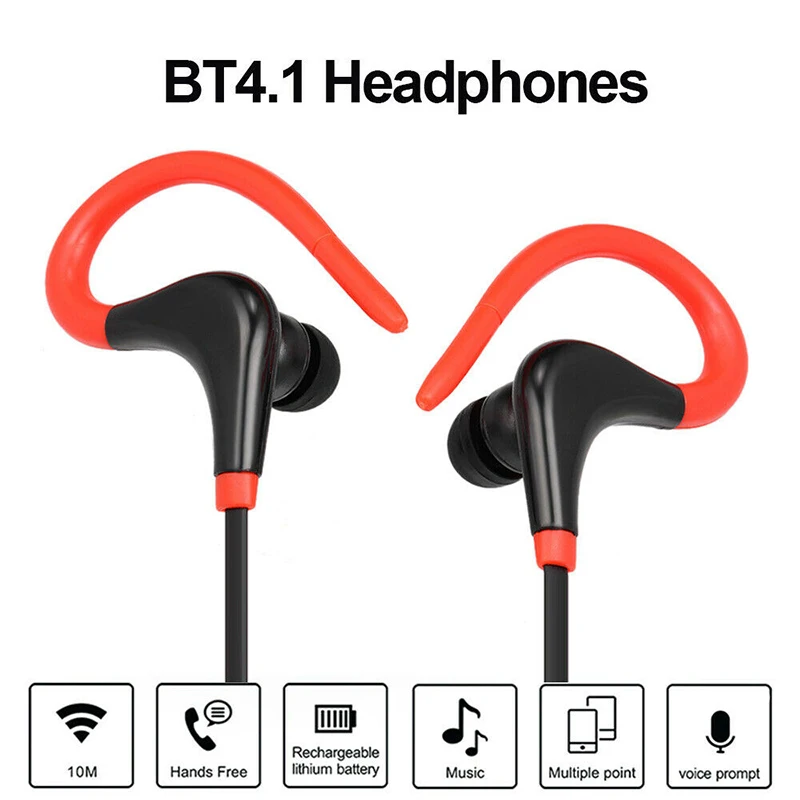 Wireless In Ears Sport Headphones Bluetooth Stereo Earphone Earbuds Handfree For Xiaomi9 Iphone xs Huawei | Электроника