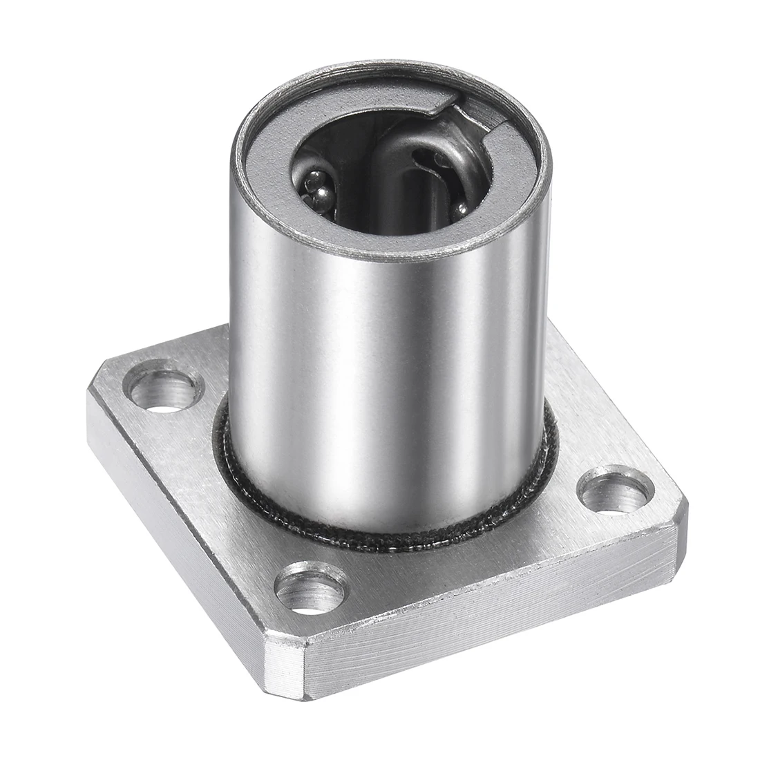 

Uxcell LMK8GA Linear Ball Bearings 8mm Bore 15mm OD 24mm Length Square Flange Steel Cage for CNC Machine 3D Printer