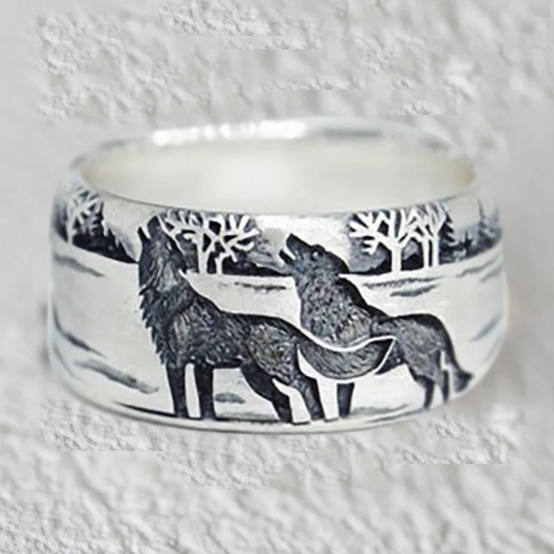 

Женское кольцо из серебра 925 пробы, с драконом