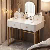 80cm 100cm modern makeup light luxury nordic dressers vanity princess dressing table storage cabinet bedroom furniture coiffeuse