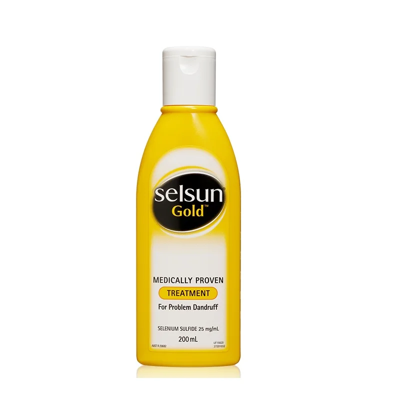 Шампунь SELSUN GOLD TREATMENT | со специальным эффектом от перхоти 200 мл Красота и здоровье