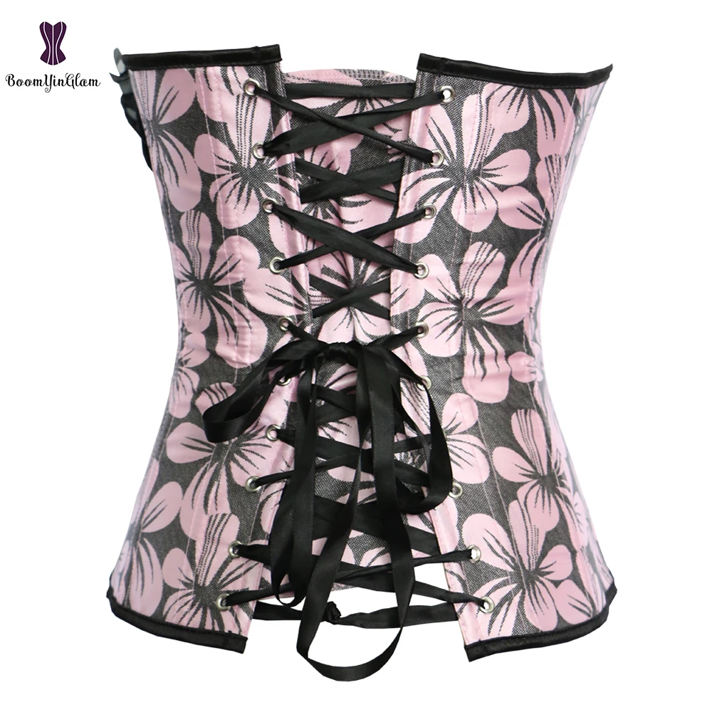 Недорогой корсет в стиле ретро женское нижнее белье корсеты Overbust для талии со
