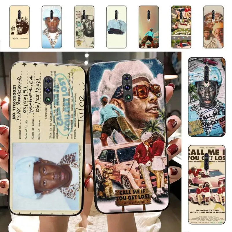

Yinuoda Tyler The Creator CALL ME IF YOU GET LOST Phone Case for Vivo Y91C Y11 17 19 17 67 81 Oppo A9 2020 Realme c3