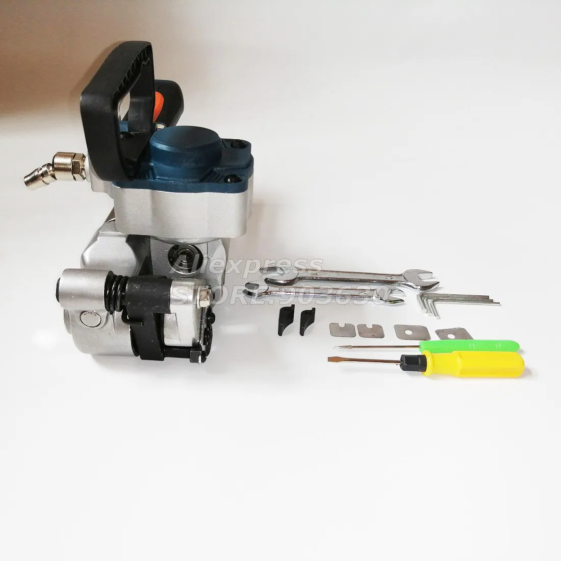 Бесплатная доставка портативная пластиковая обвязочная машина для