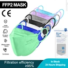 Многоразовая маска для лица Elough FFP2 fpp2, респираторные цвета