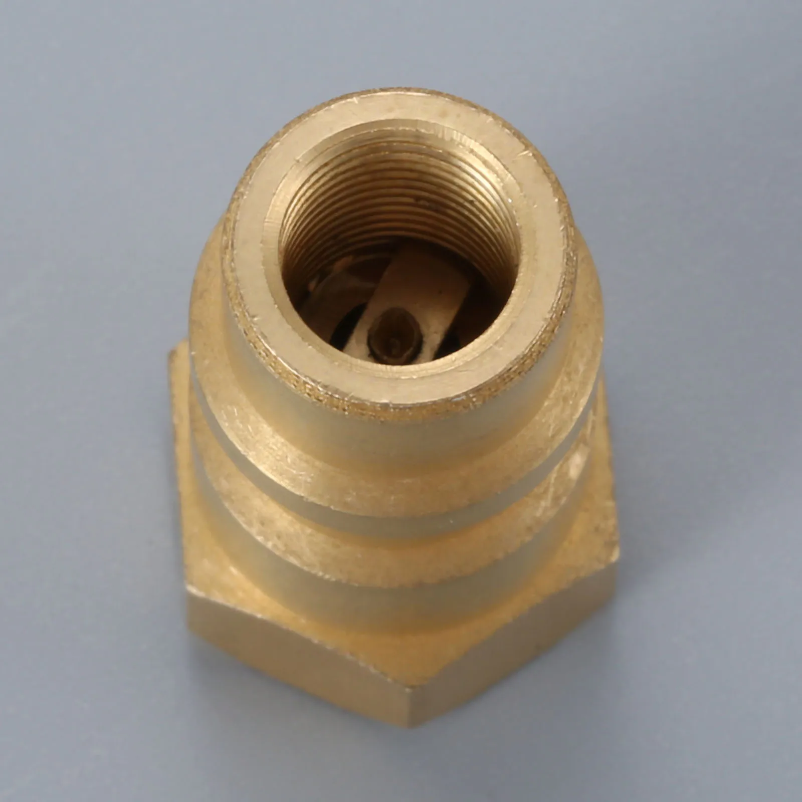 Переходник R12 на R134A латунный клапан с резьбой 1/4 &quotSAE Female 8v1 Female|Установки для