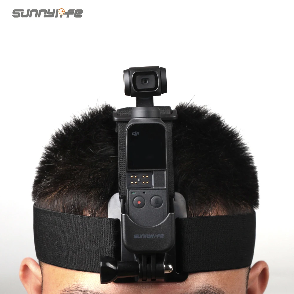 Sunnylife шарнирный ремень на голову для камеры DJI OSMO POCKET & GOPRO|Аксессуары систем