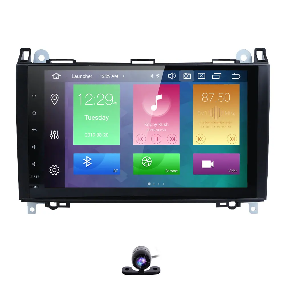 DSP ips PX5 4G ram 64G rom Android 9,0 2din автомобильное радио для машины мультимедийный плеер для Mercedes Benz B200 A B Class W169 W245 Viano Vito W639 Sprinter W906 wifi gps Navi головное устройство TPMS RDS OBD2 - Цвет: Camera3