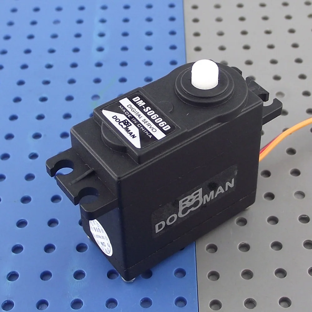 DOMAN RC DM S0606D 40g/0 14 s/5 5 кг. См пластиковая Шестерня 360 градусов непрерывное вращение