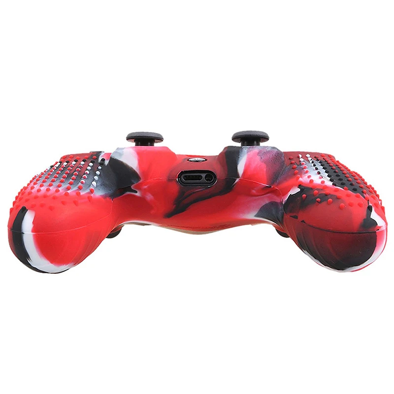 Anti Slip Silicone Protective Skin Case For Dualshock 4 PS4 DS4 Pro Slim Controller Cover Analog Grip | Электроника