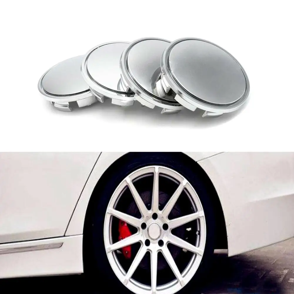 

4pcs/lot 65mm Chrome Wheel Covers Center Cap Hubcaps on Alloy Wheels Rim for Universary Car Accessories