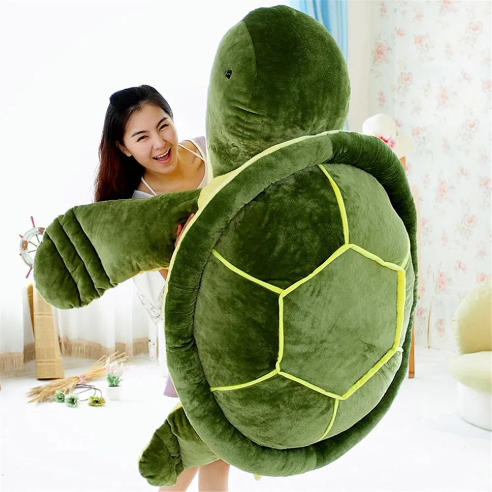 Fancytrader 59'' JUMBO Giant Plush Turtle Soft Big Animal Tortoise Sofa Bed Toy Doll Great Birthday Gift for Kids 150cm | Игрушки и