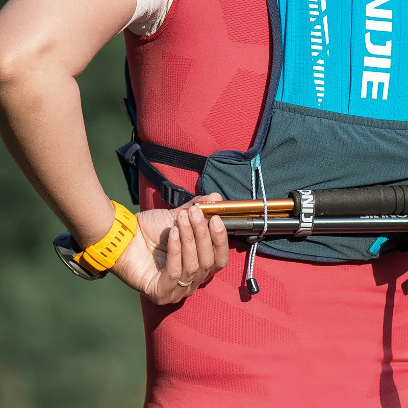 구매 AONIJIE Outdoor Oversized Vest 5L Hydration Backpack Bag Soft Water Pouch Bottle Hike Cross Country Running Marathon C9102