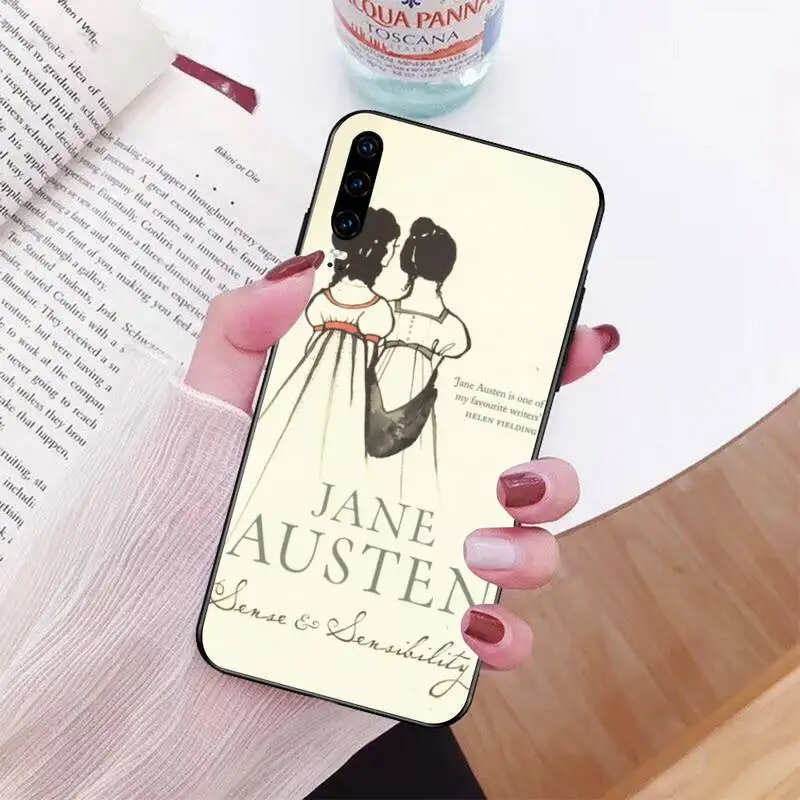 Чехол для телефона HPCHCJHM Pride And Ford Jane Austen Huawei P30 P20 lite Mate 20 Pro P Smart 2019 prime|Бамперы| |