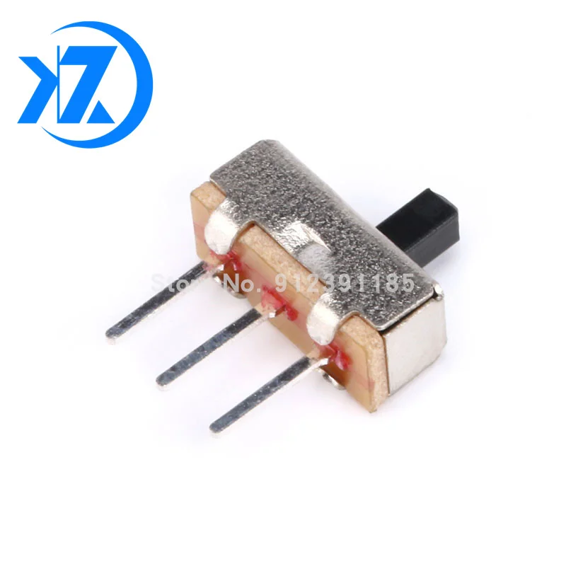 20Pcs SS12D00 Interruptor on-off mini Slide Switch 3pin 1P2T 2 Position High quality toggle switch Handle length:3MM/4MM/5MM/6MM |
