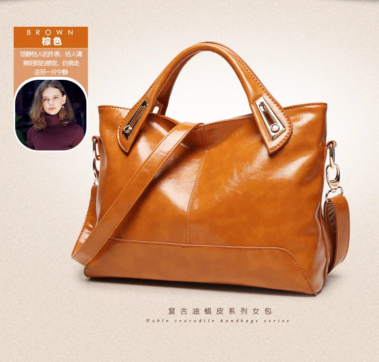 Натуральная кожа женские сумки Новые повседневные женские сумки Trunk Tote брендовая большая сумка на плечо брелок из воловьей кожи сумка на цепочке
