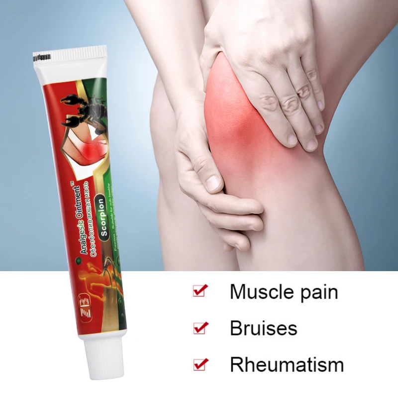 1/2/3pcs Scorpion Venom Pain Relief Ointment Rheumatism Arthritis Joint Knee Back Muscle Analgesic Medical Treatment Cream 20g | Красота и