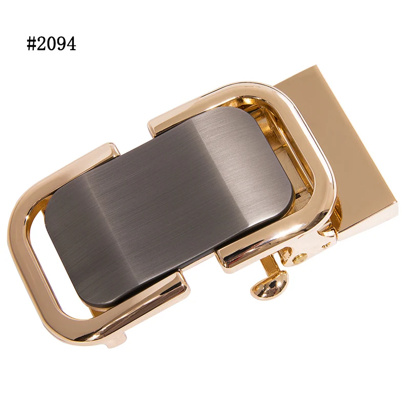 Автоматическая пряжка для ремня из сплава Ширина 3 5 см Мужская Роскошная золотая