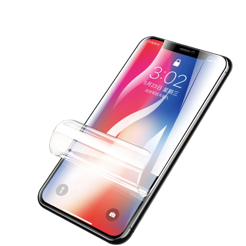 70D Hydrogel Film Screen Protector For iPhone 11 Pro Max XS X Soft Protective On 8 Plus 7 SE 2020 XR 11Pro Not Glass | Мобильные