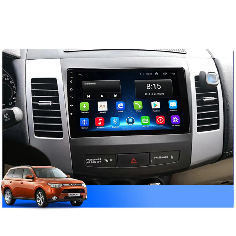 4G LTE Android 8,1 для Mitsubishi Outlander XL 2005 2006 2007-2013 Мультимедиа стерео автомобильный dvd-плеер навигация gps радио