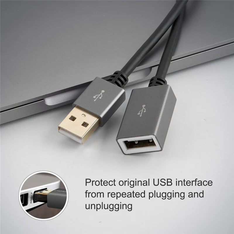 Удлинительный кабель USB 2 0 Переходник A папа-мама для геймпада флеш-накопителя