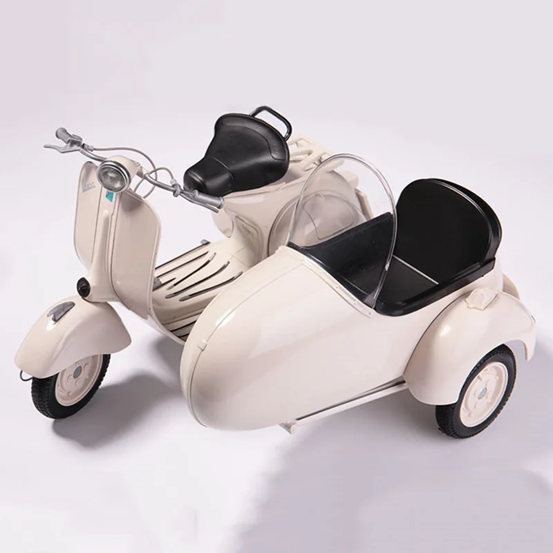 Motorcycle 1/6 весы Ретро Винтаж три круглые мотоцикл сплав металлические Литые под давлением игрушечный мотоцикл для коллекции подарок - Цвет: Motorcycle