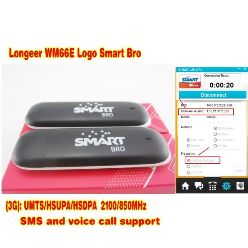 Unlocked Longcheer WM66E 3G 850/2100 Wireless USB Modem Voice function | Компьютеры и офис