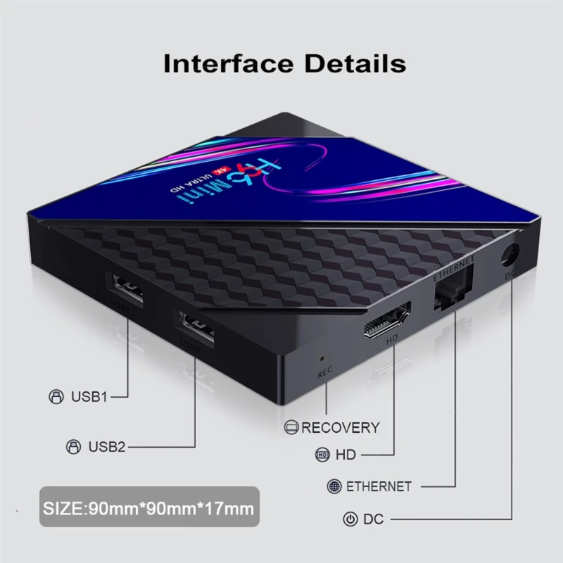 

H96 Mini V8 RK3228A 8GB 16GB Smart TV Box Support 1080p Wifi 4K BT for Youtube Media Player Quad Core