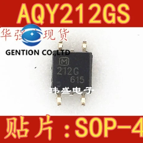 

10 шт. 212GS AQY212GS SOP4 лампа для снятия света AQY212G светильник высокой скорости фонарь 100% новый и оригинальный