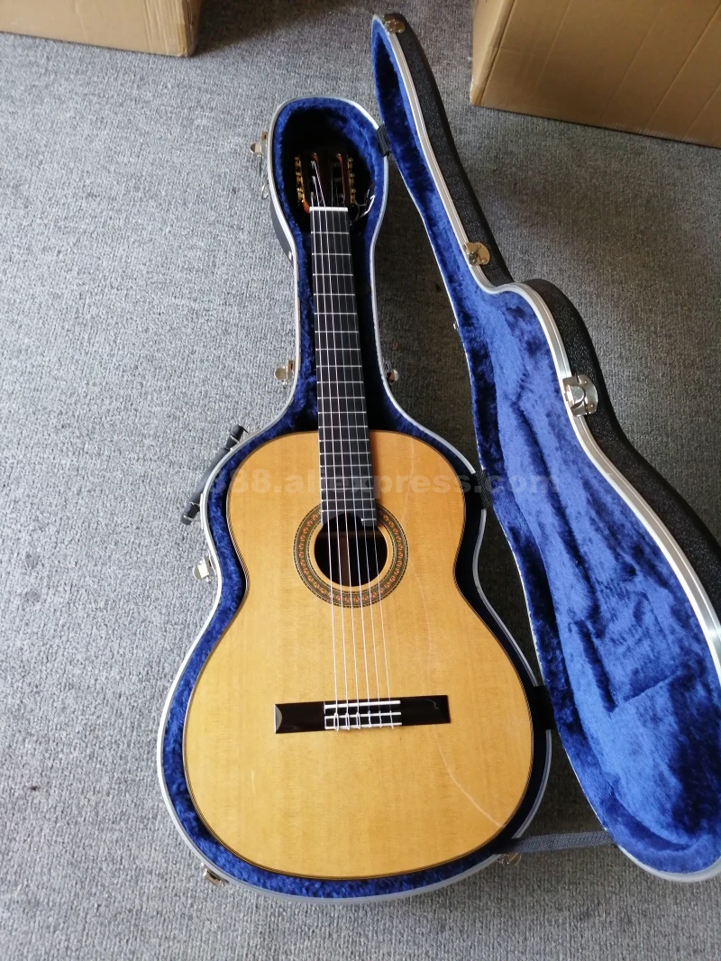 Профессиональная Акустическая классическая гитара ручной работы 39 дюймов