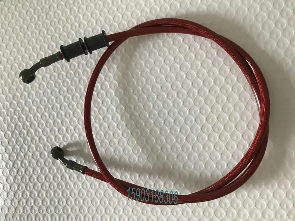 Цветной мотоциклетный шланг из нержавеющей стали 70 см|Тормозные шланги и