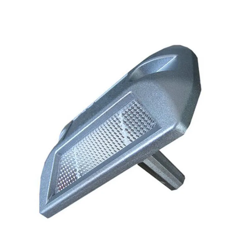 Алюминиевый Дорожный светильник с желтым отражателем ПММА солнечный дорожный