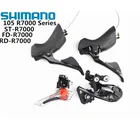 Переключатель скоростей SHIMANO R7000 105 R7000, передний переключатель передач + задний переключатель передач + переключатель передач, обновление от 5800