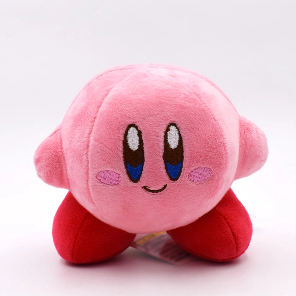 Anime Kawaii Cute Star Kirby Stuffed Peluche Plush Quality Cartoon Toys Great Christmas Birthday Gift For Children 14cm