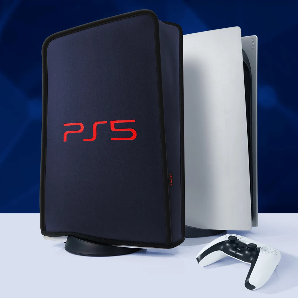 Пылезащитный чехол PS5 для Sony Playstation 5 Digital/Disk Edition моющийся гибкий пылезащитный