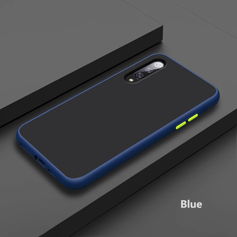 luxury shockproof frosted transparent phone back etui.coque.cover.case for xiaomi mi 9 pro 5g mi9 9pro mi9pro case silicone pc | Мобильные